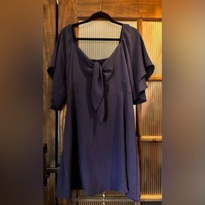 Elegant Navy Blue Women's dress